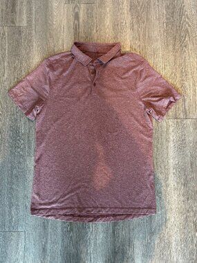 Lululemon Evolution Polo - Red - Size M